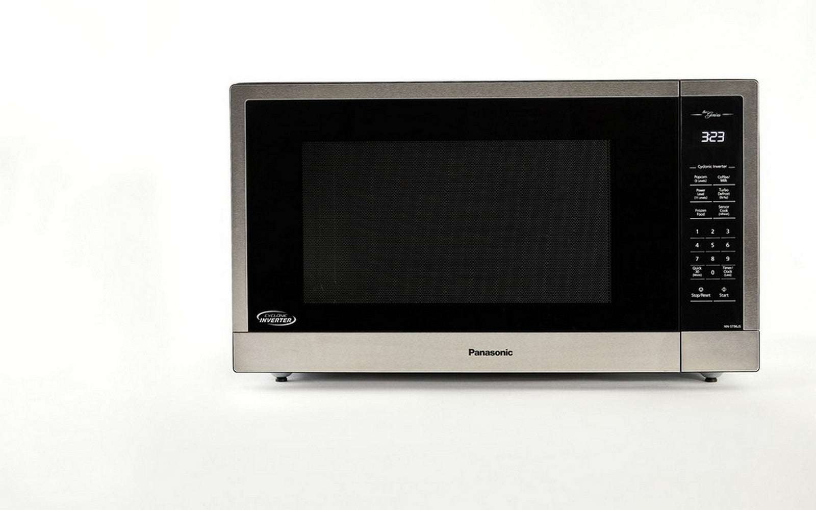 Panasonic - 2.2 cu. Ft Counter top Microwave in Stainless - NNST96JS