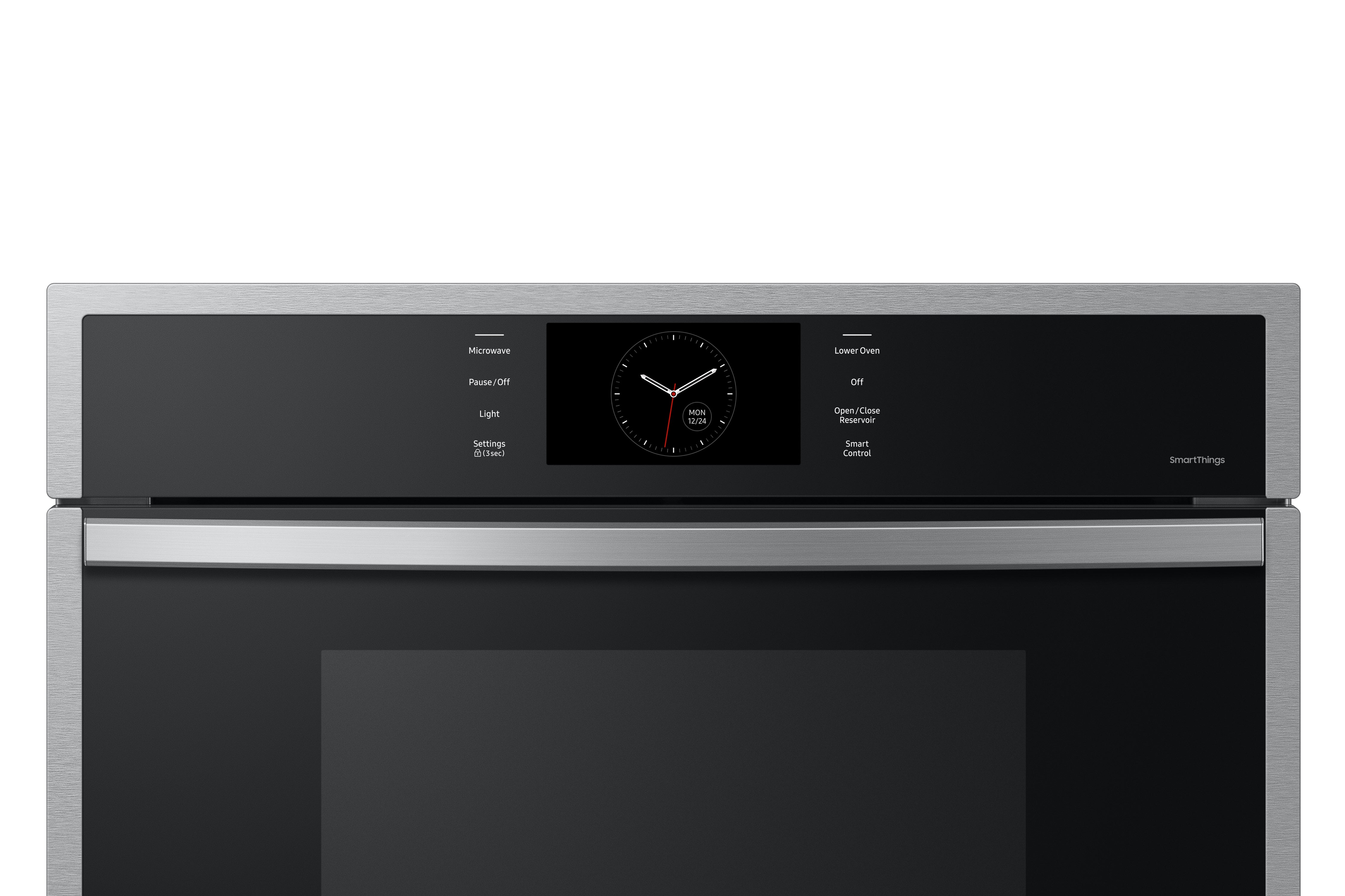 Samsung - 5.1 cu. ft Combination Wall Oven in Stainless - NQ70CG600DSRAA