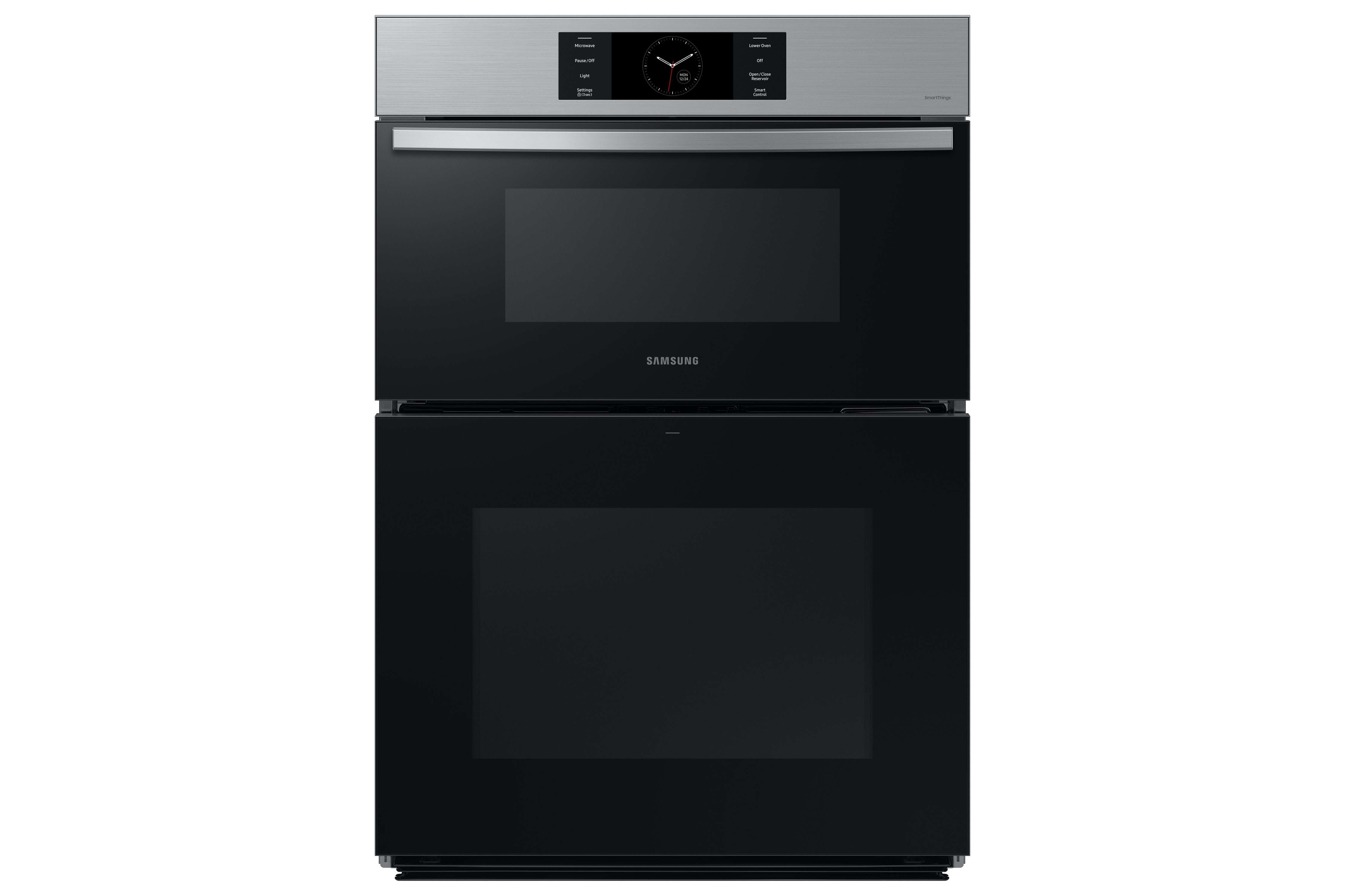 Samsung - 5.1 cu. ft Combination Wall Oven in Stainless - NQ70CG700DSRAA