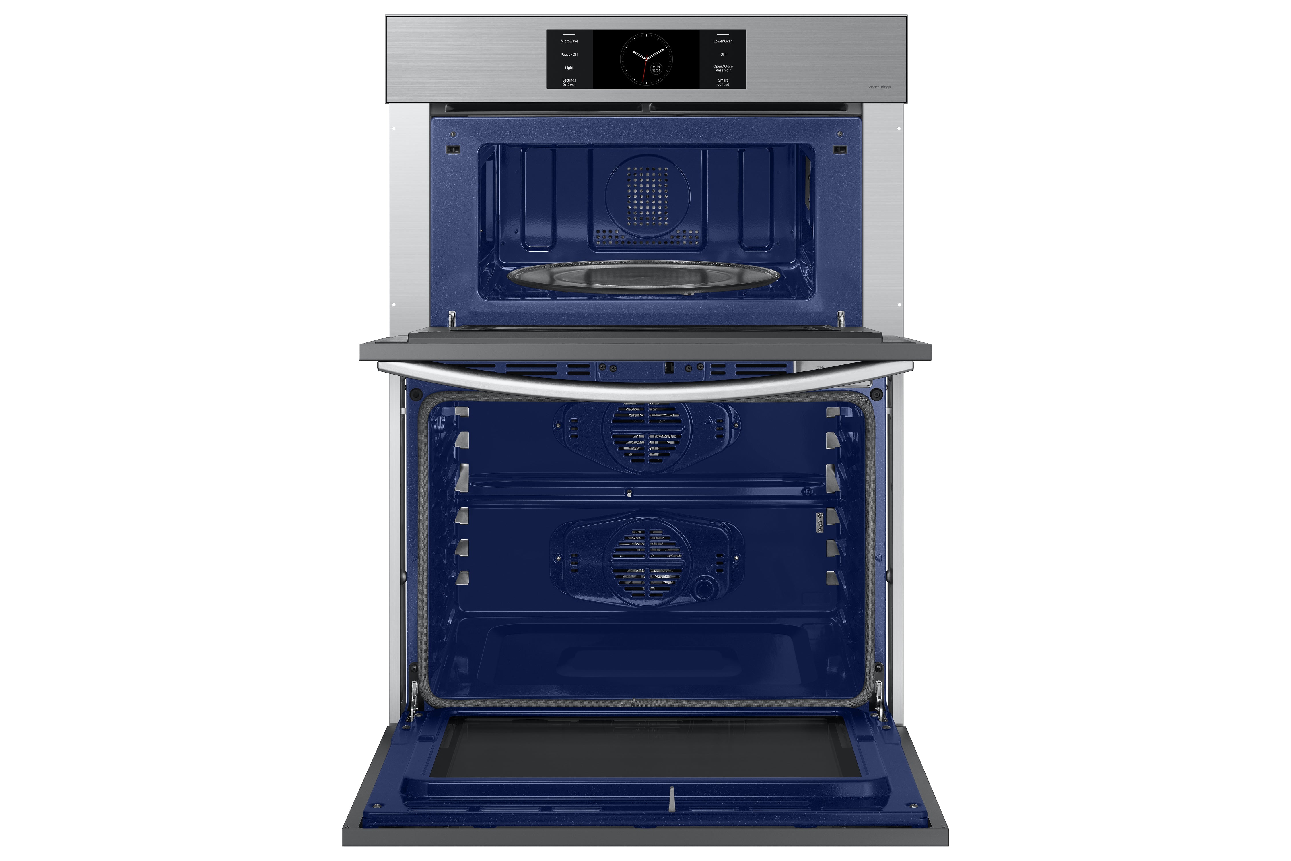 Samsung - 5.1 cu. ft Combination Wall Oven in Stainless - NQ70CG700DSRAA