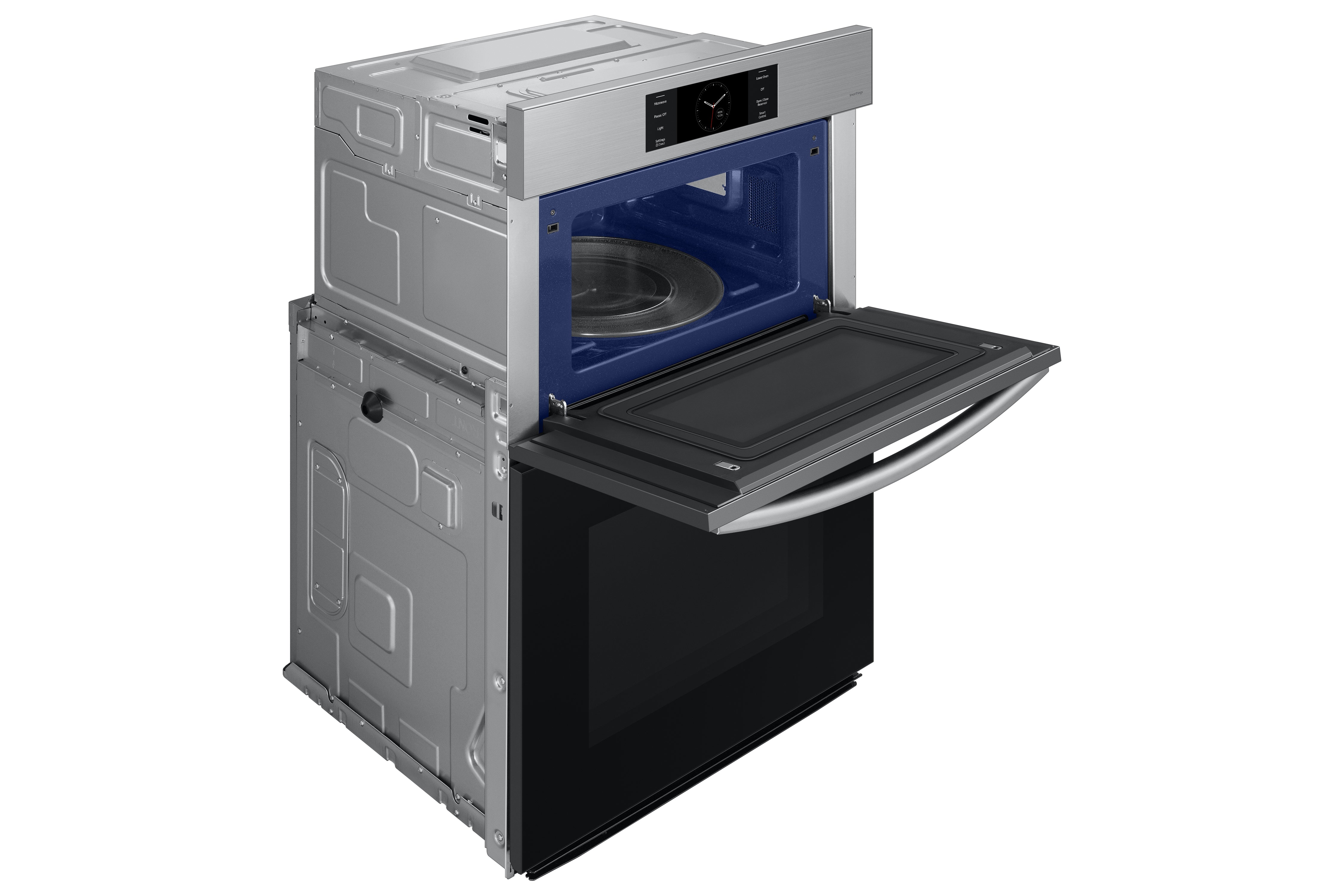 Samsung - 5.1 cu. ft Combination Wall Oven in Stainless - NQ70CG700DSRAA