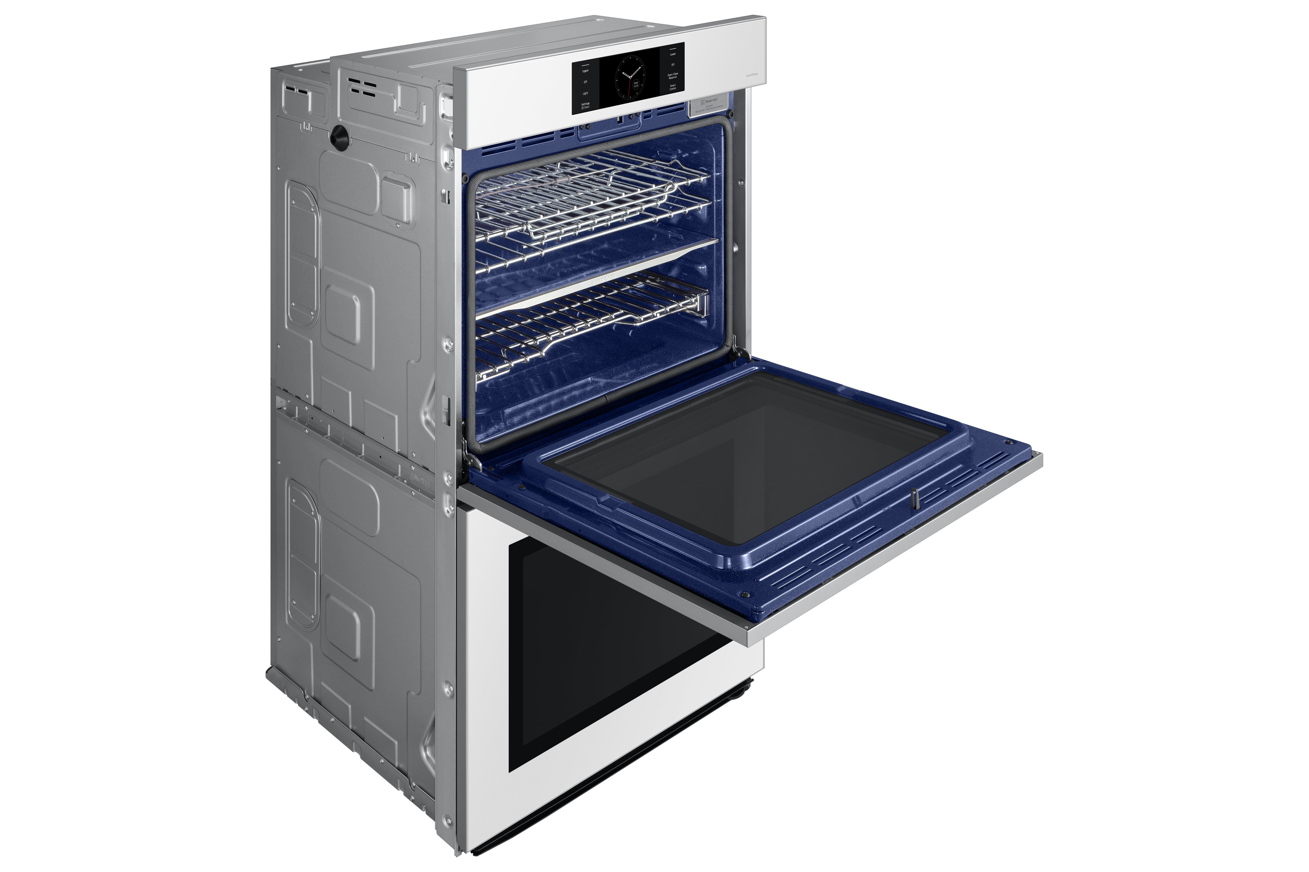 Samsung - 5.1 cu. ft Double Wall Oven in White - NV51CB700D12AA