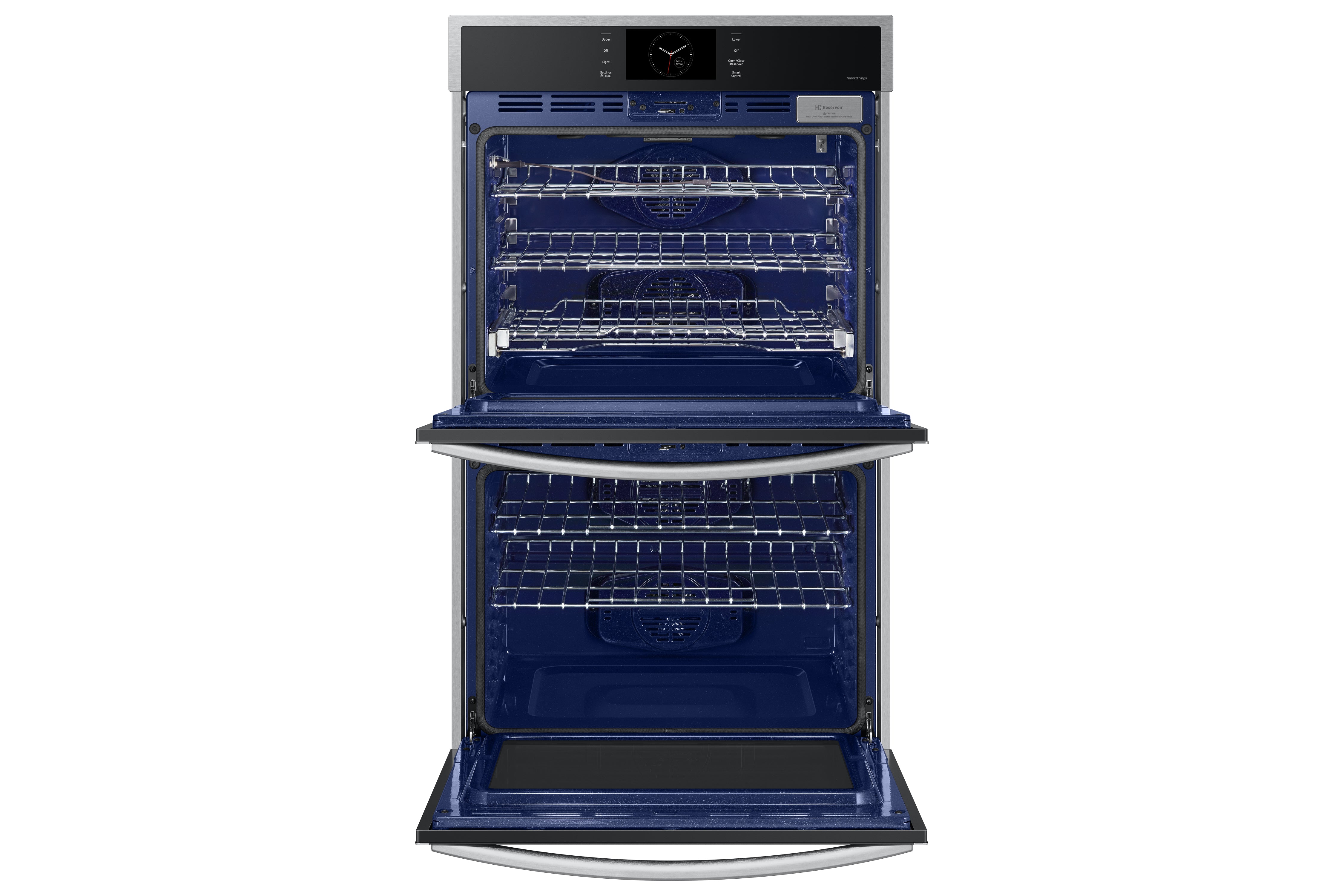 Samsung - 5.1 cu. ft Double Wall Oven in Silver - NV51CG600DSRAA