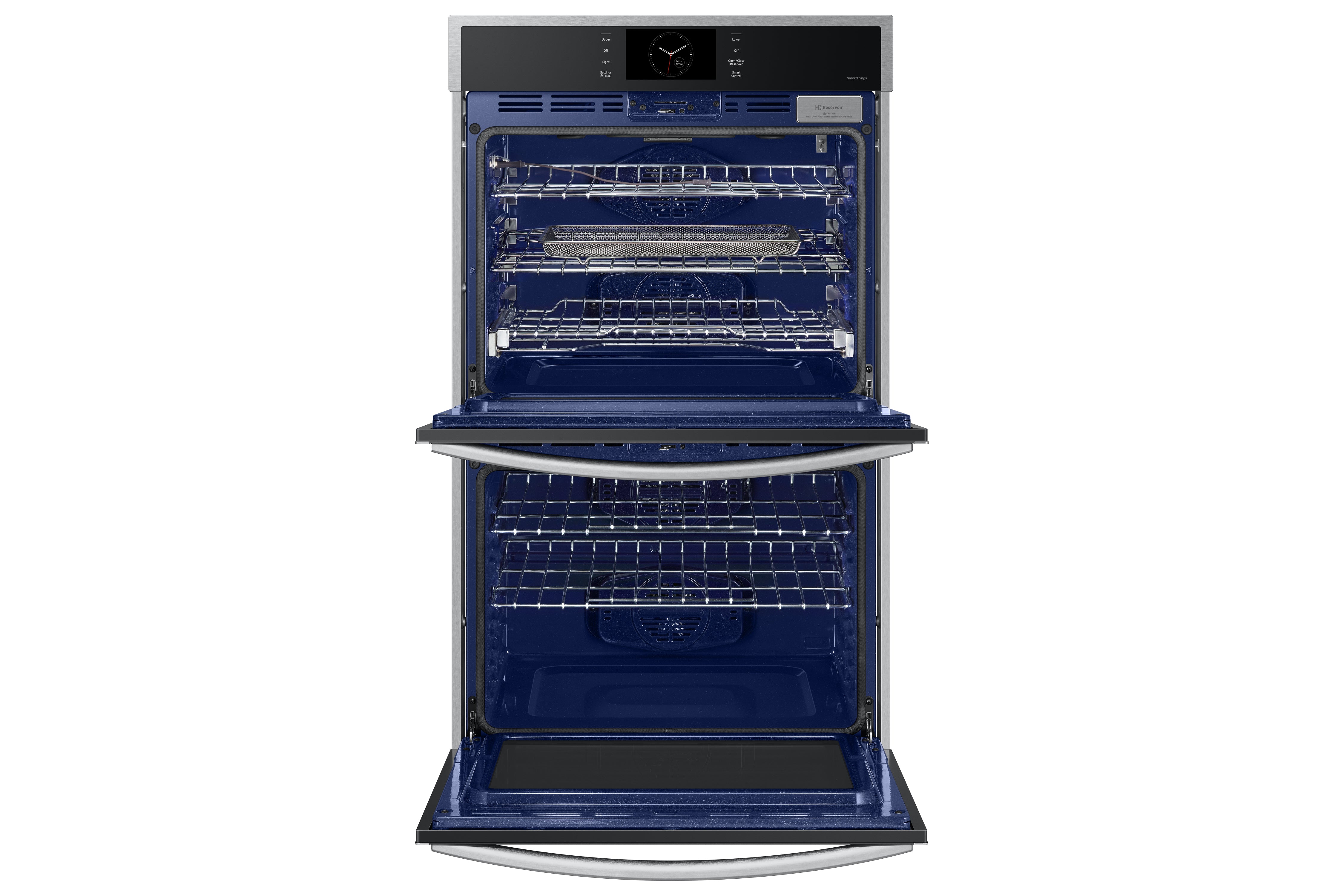 Samsung - 5.1 cu. ft Double Wall Oven in Silver - NV51CG600DSRAA