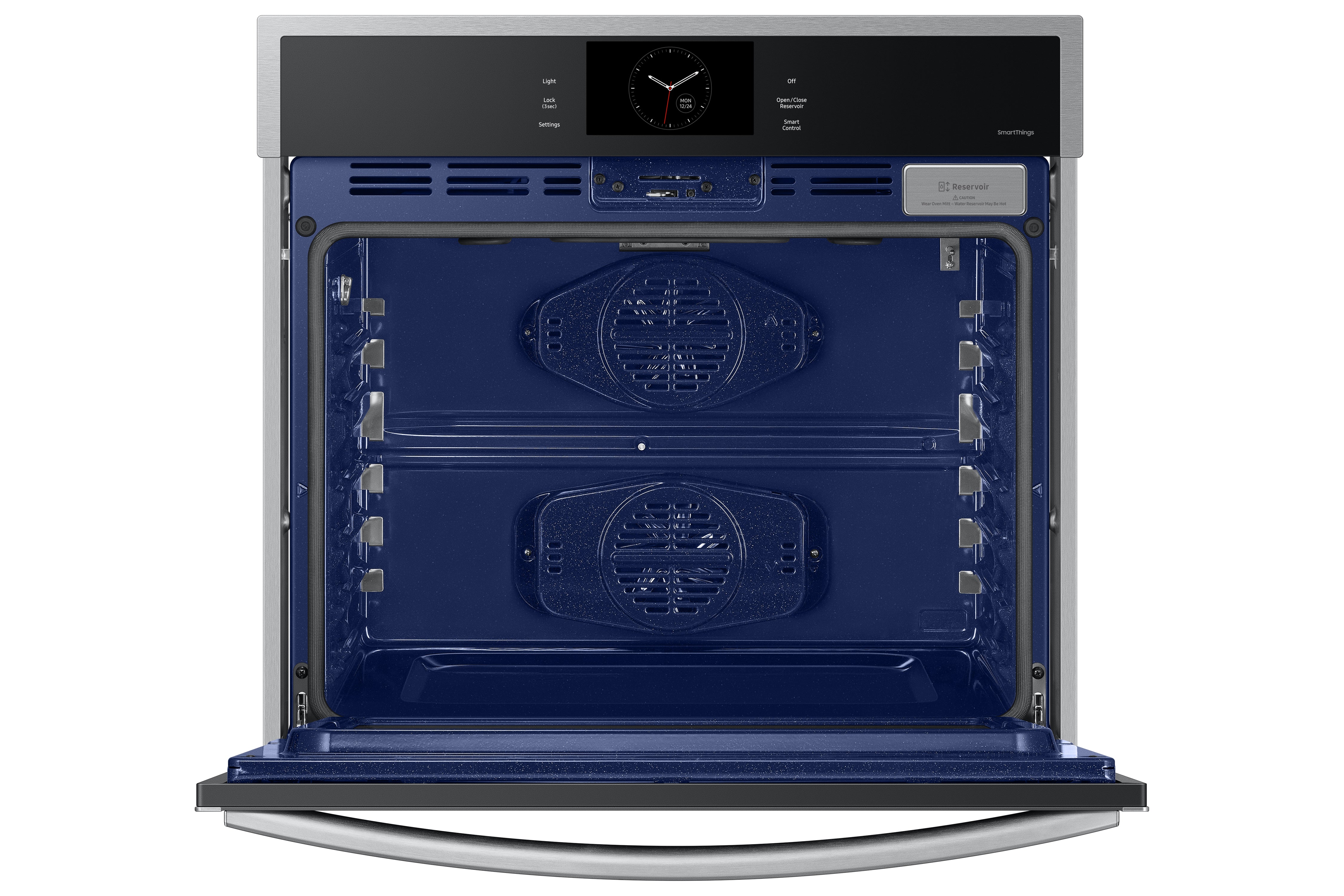 Samsung - 5.1 cu. ft Single Wall Oven in Stainless - NV51CG600SSRAA