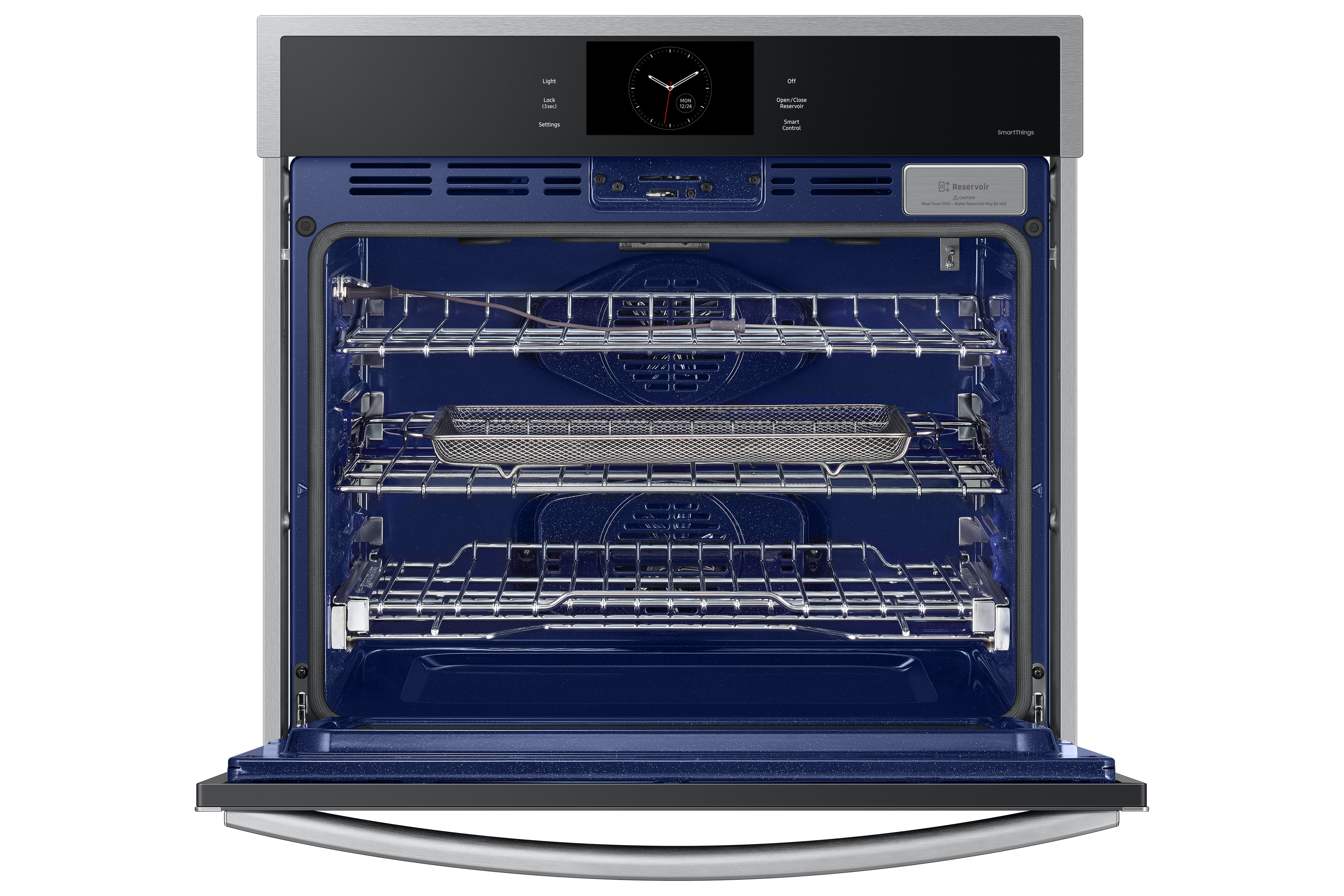 Samsung - 5.1 cu. ft Single Wall Oven in Stainless - NV51CG600SSRAA