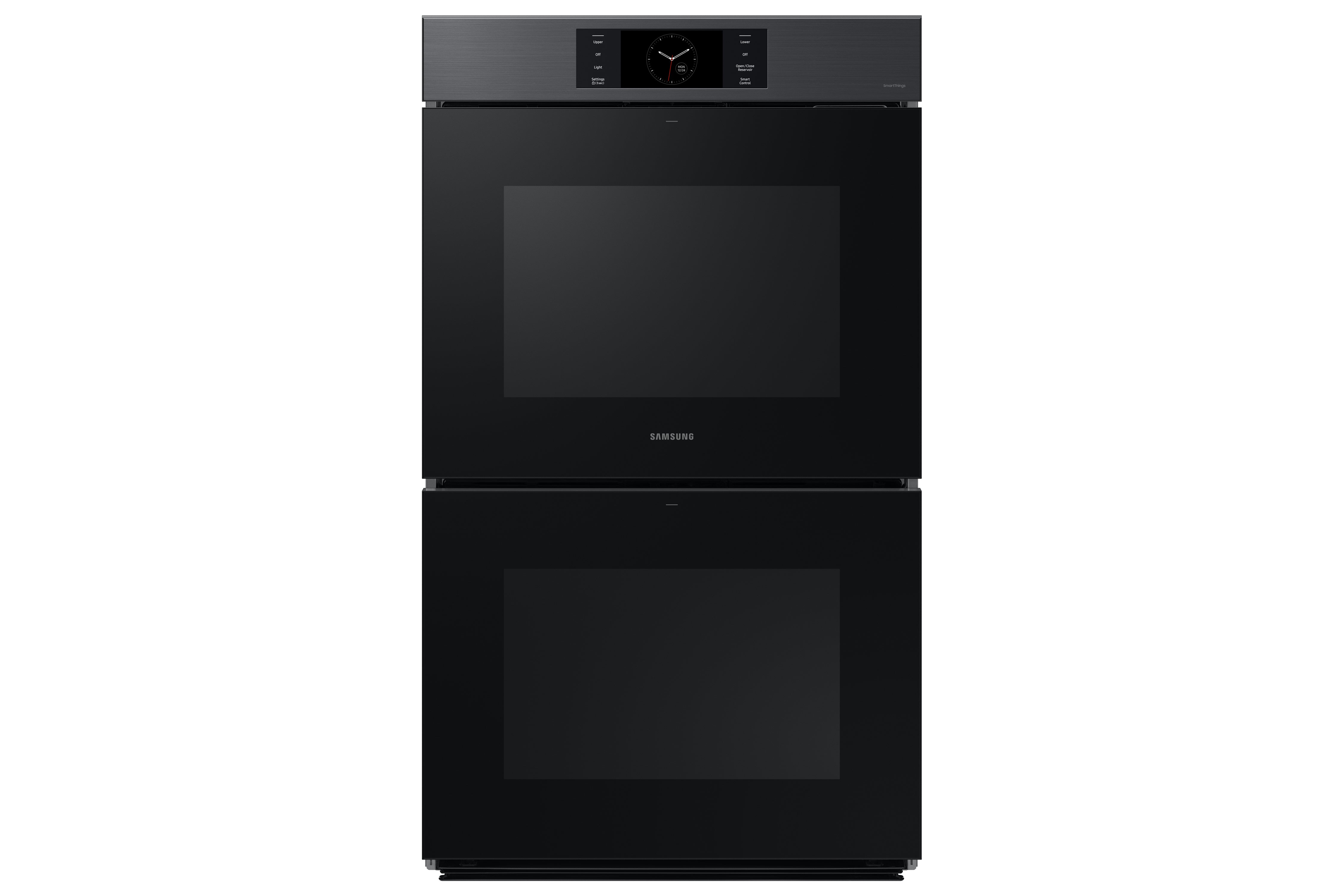 Samsung - 5.1 cu. ft Double Wall Oven in Black - NV51CG700DMTAA
