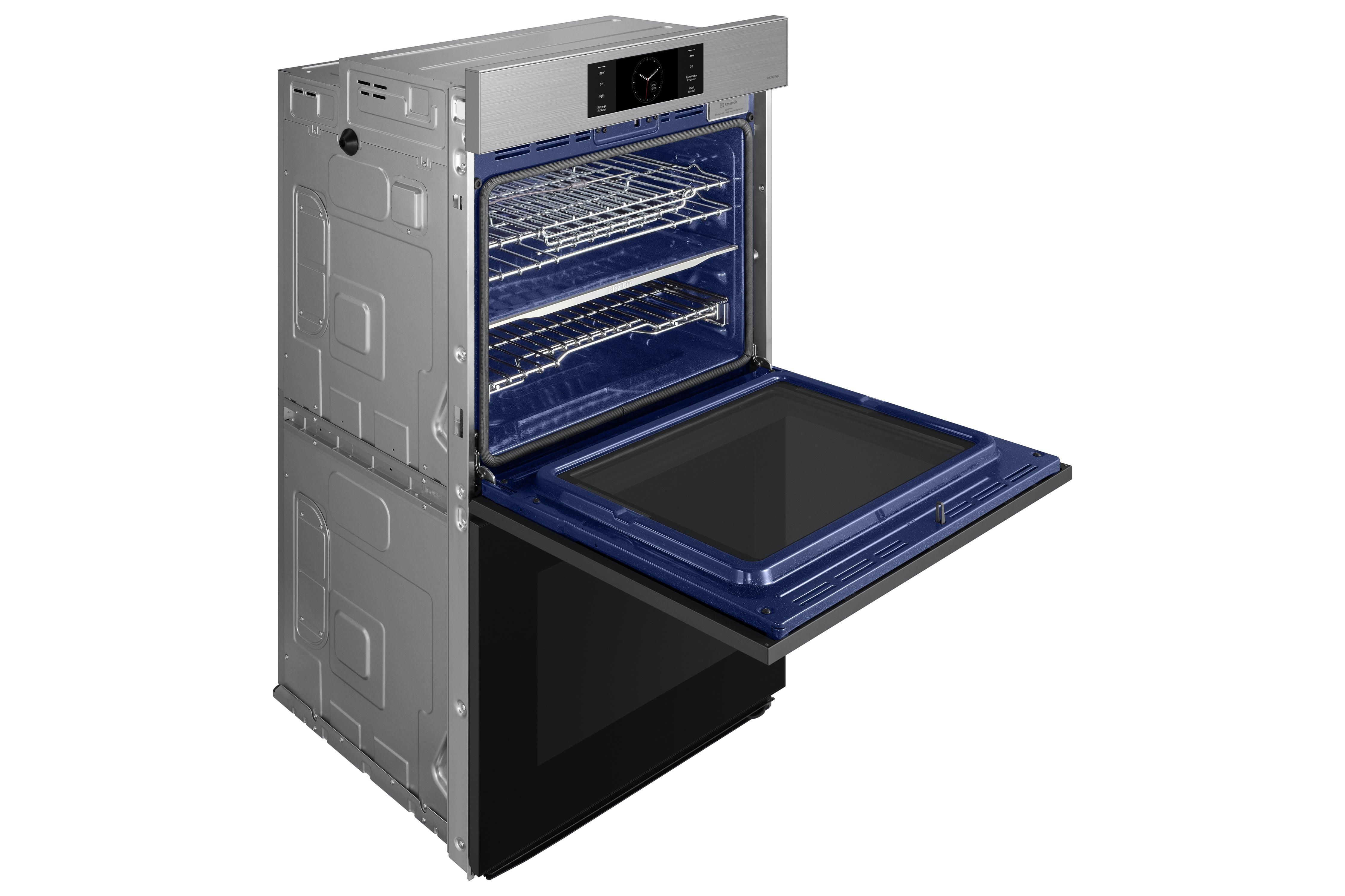 Samsung - 5.1 cu. ft Double Wall Oven in Stainless - NV51CG700DSRAA