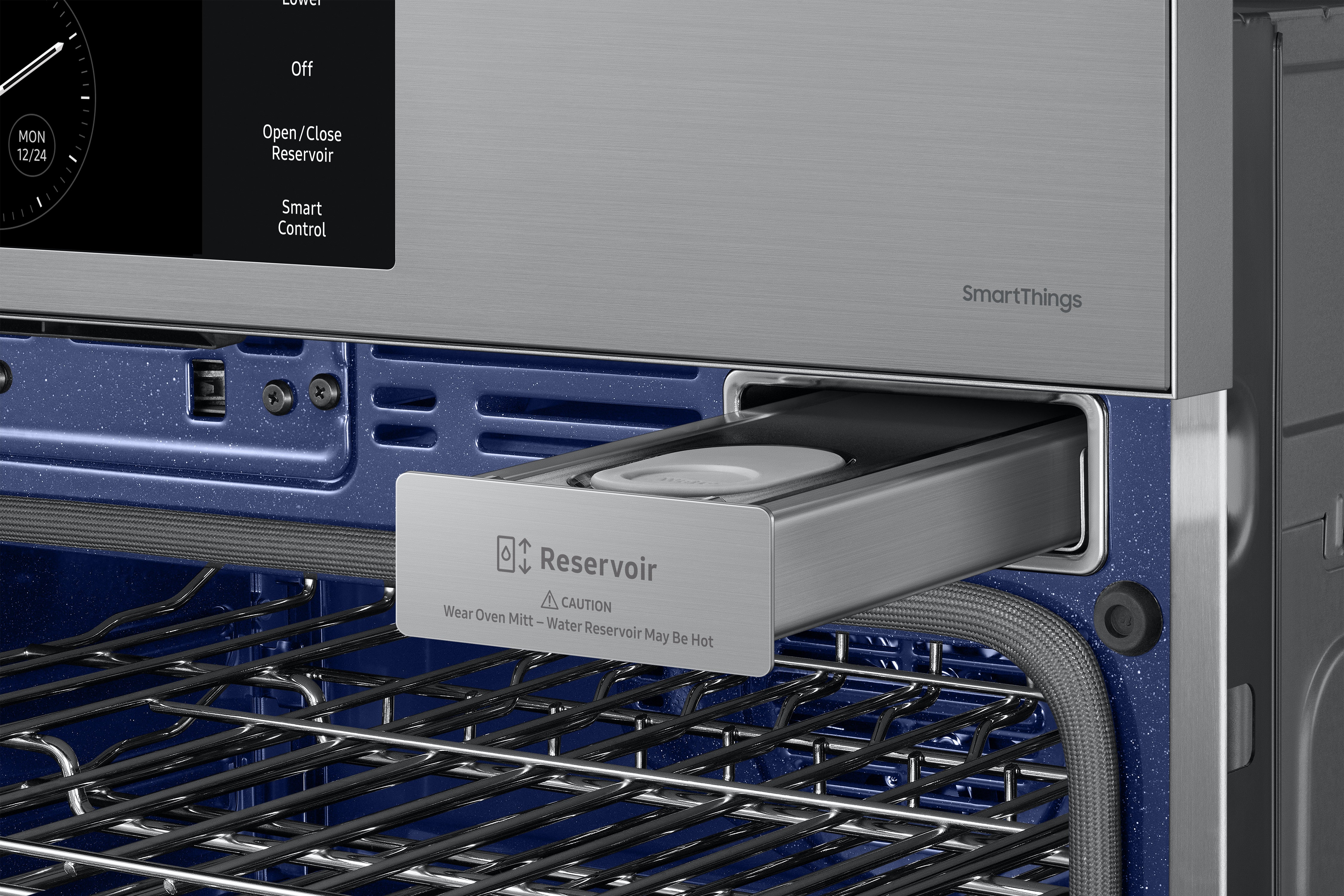 Samsung - 5.1 cu. ft Double Wall Oven in Stainless - NV51CG700DSRAA