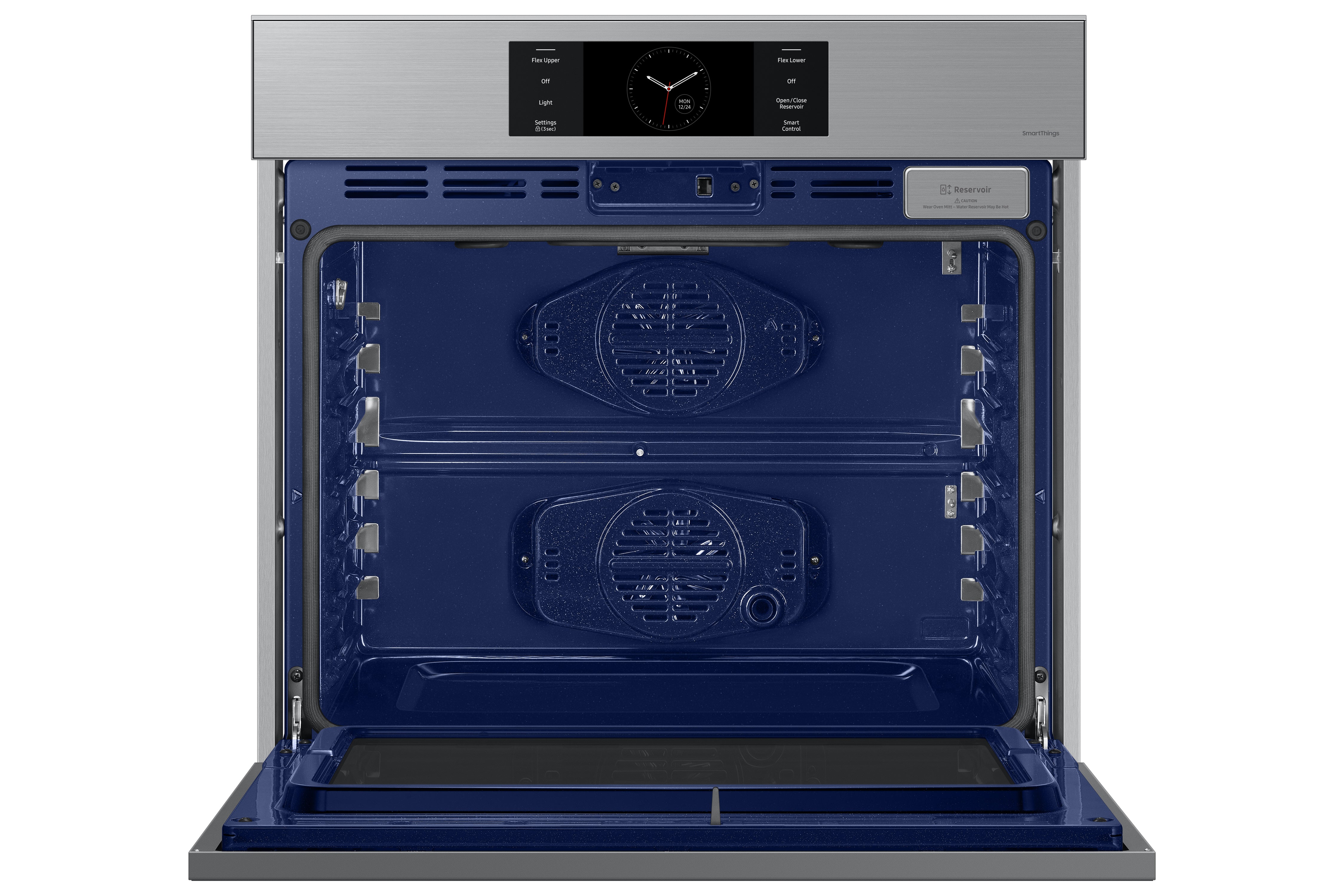 Samsung - 5.1 cu. ft Single Wall Oven in Stainless - NV51CG700SSRAA