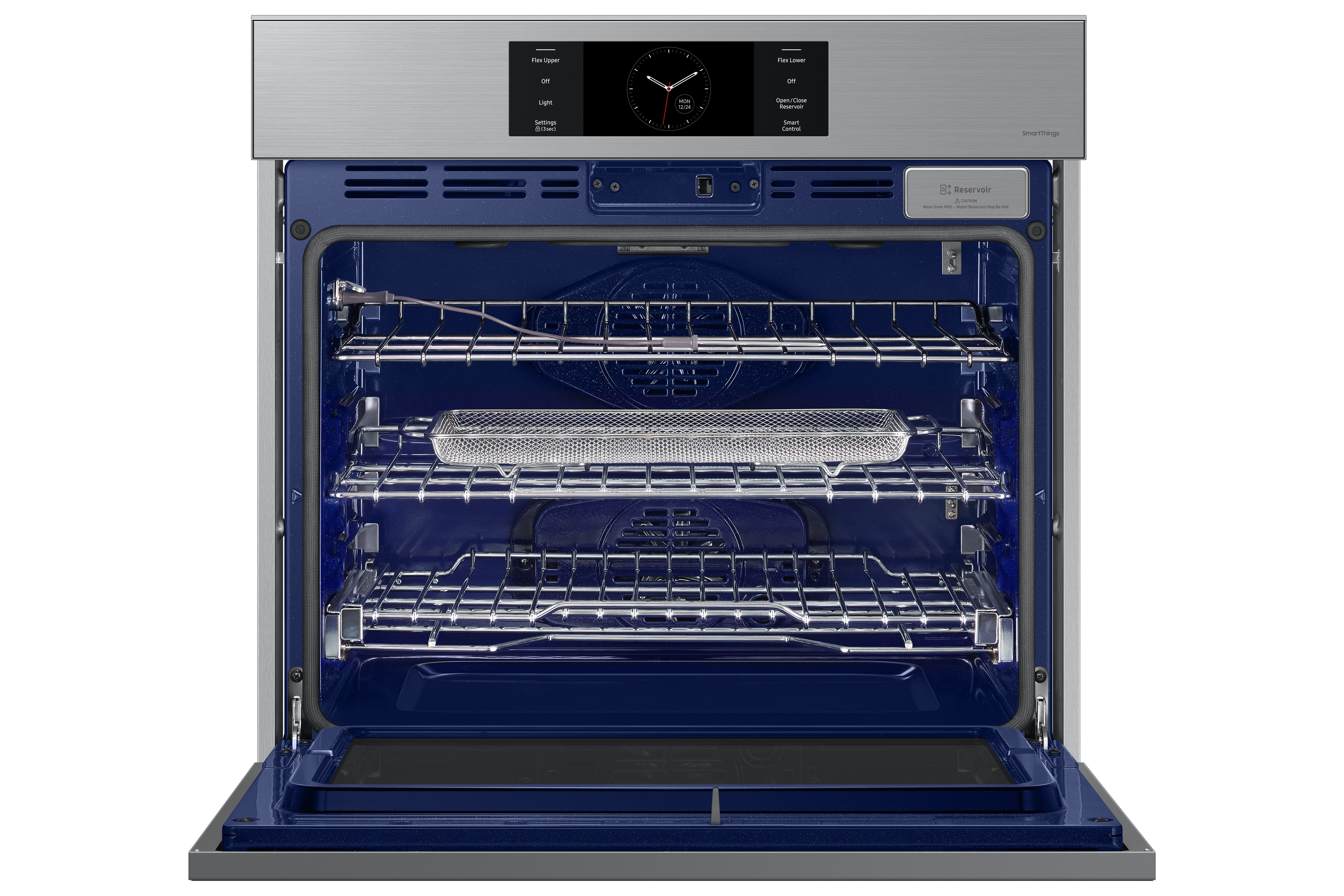 Samsung - 5.1 cu. ft Single Wall Oven in Stainless - NV51CG700SSRAA