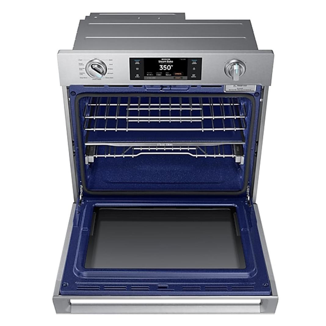 Samsung - 5.1 cu. ft Single Wall Oven in Stainless - NV51K7770SS