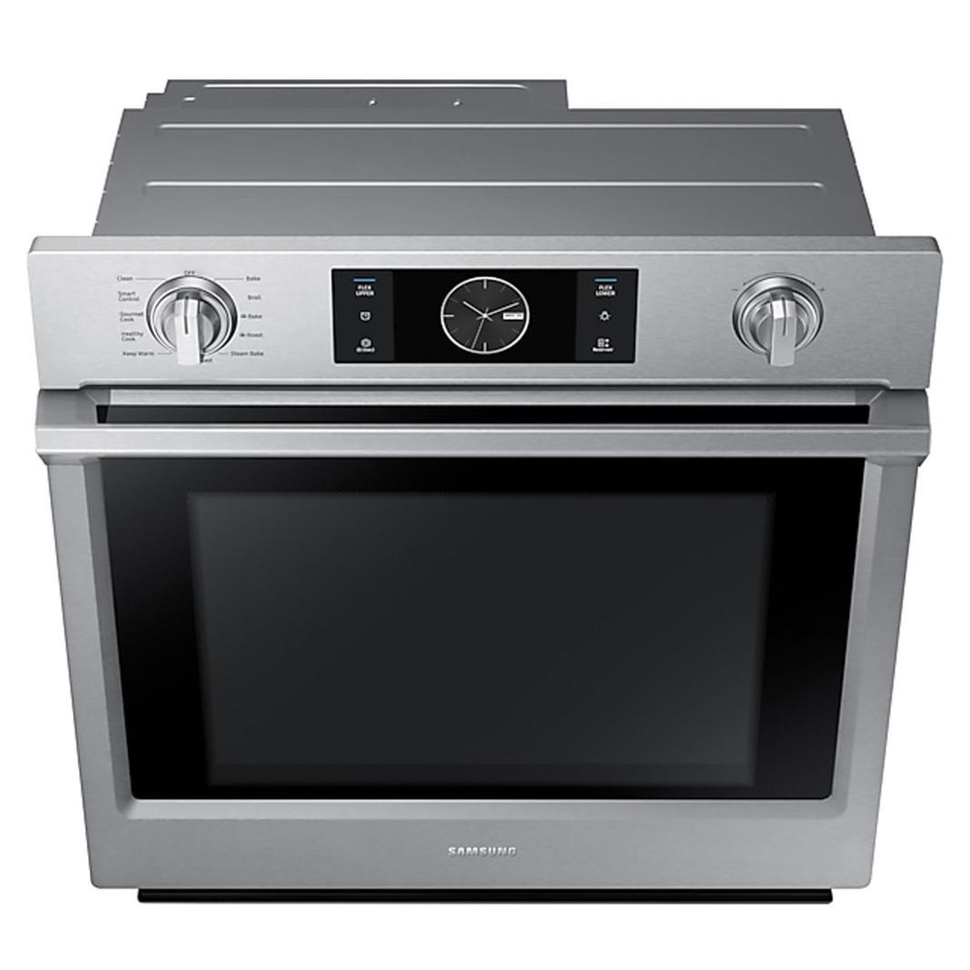 Samsung - 5.1 cu. ft Single Wall Oven in Stainless - NV51K7770SS