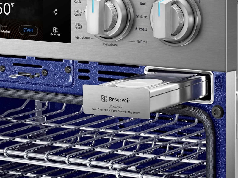 Samsung - 10.2 cu. ft Double Wall Oven in Stainless - NV51M9770DS