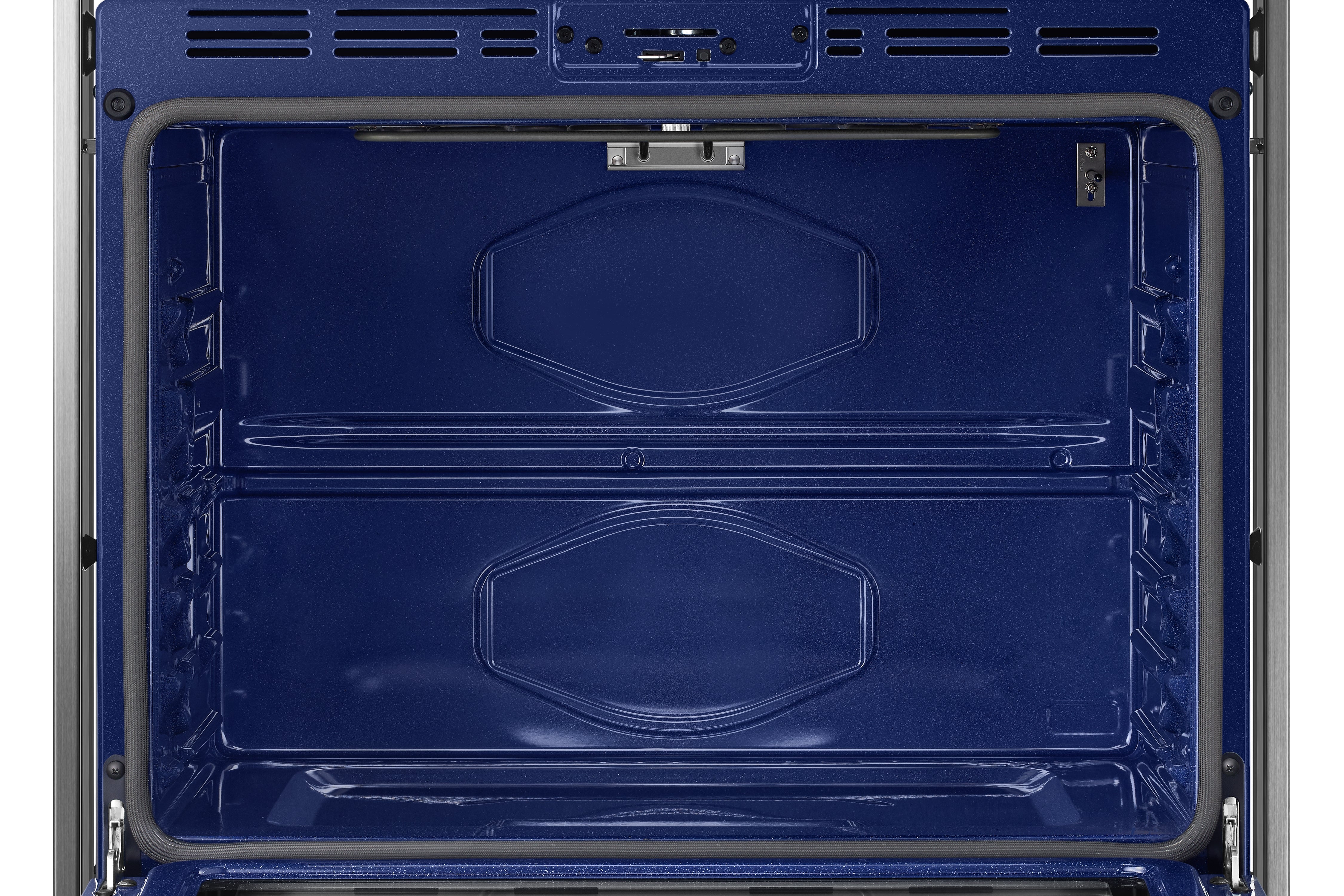 Samsung - 5.1 cu. ft Single Wall Oven in Stainless - NV51T5512SS