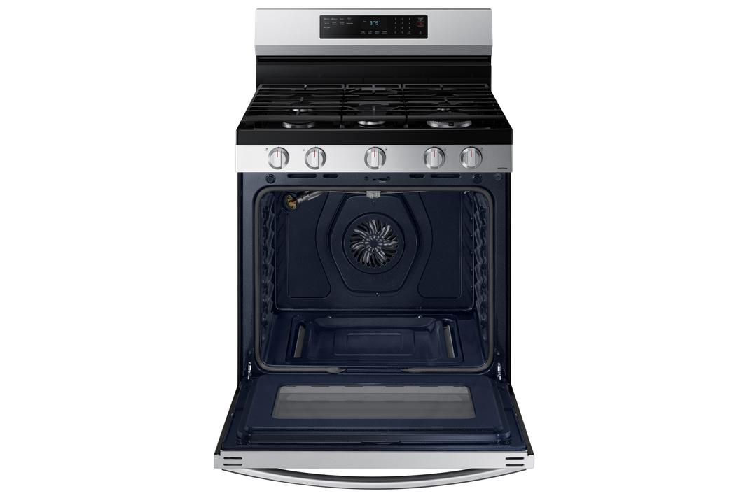 Samsung - 6 cu. ft Gas Range in Stainless - NX60A6511SS
