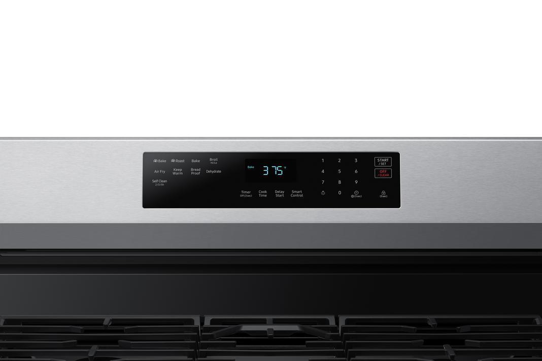 Samsung - 6 cu. ft Gas Range in Stainless - NX60A6511SS