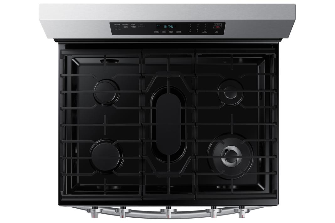 Samsung - 6 cu. ft Gas Range in Stainless - NX60A6511SS