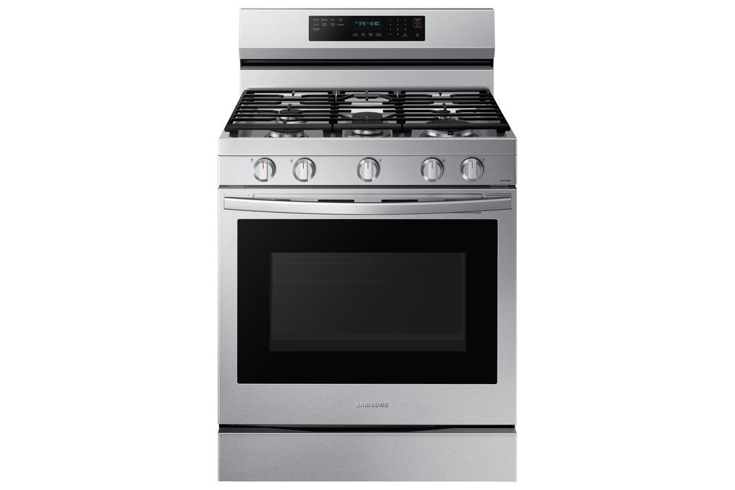 Samsung - 6 cu. ft Gas Range in Stainless - NX60A6711SS