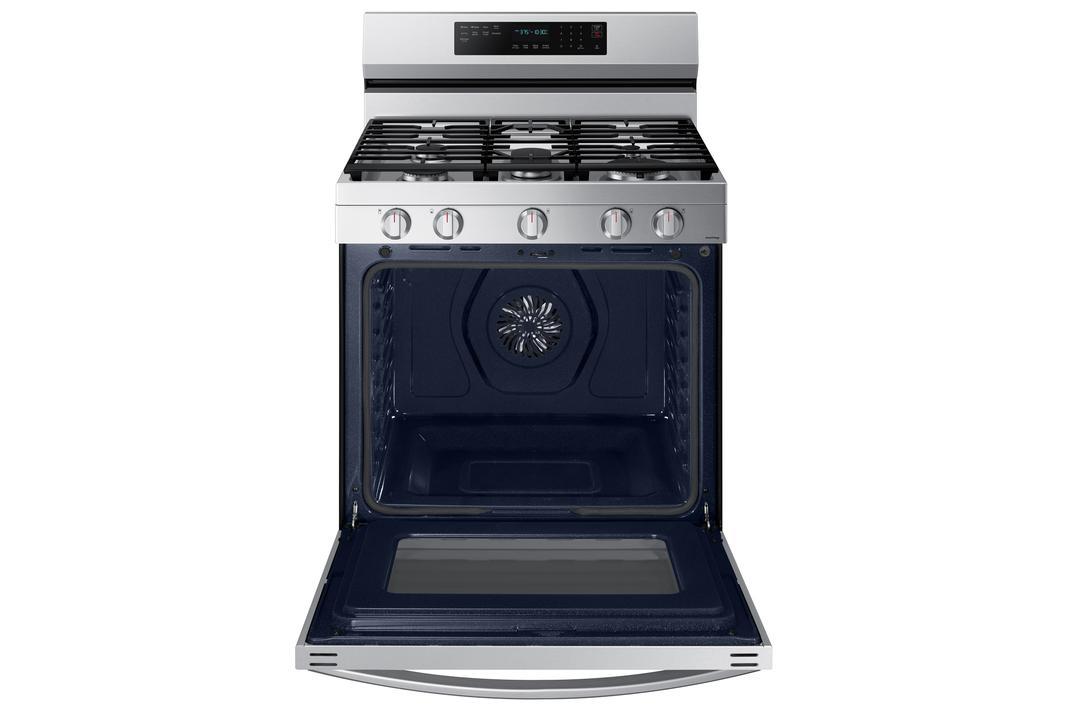 Samsung - 6 cu. ft Gas Range in Stainless - NX60A6711SS