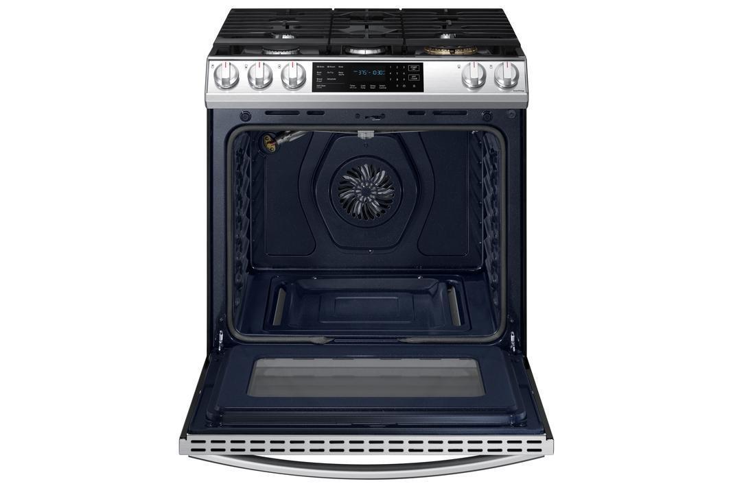 Samsung - 6 cu. ft Gas Range in Stainless - NX60T8511SS