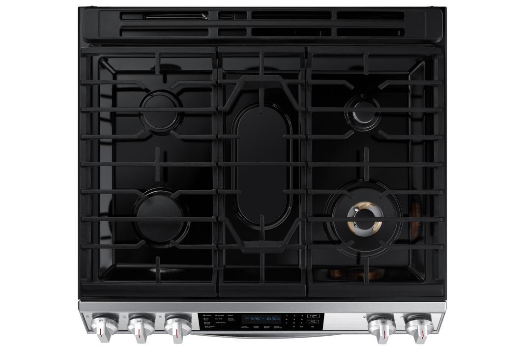 Samsung - 6 cu. ft Gas Range in Stainless - NX60T8511SS