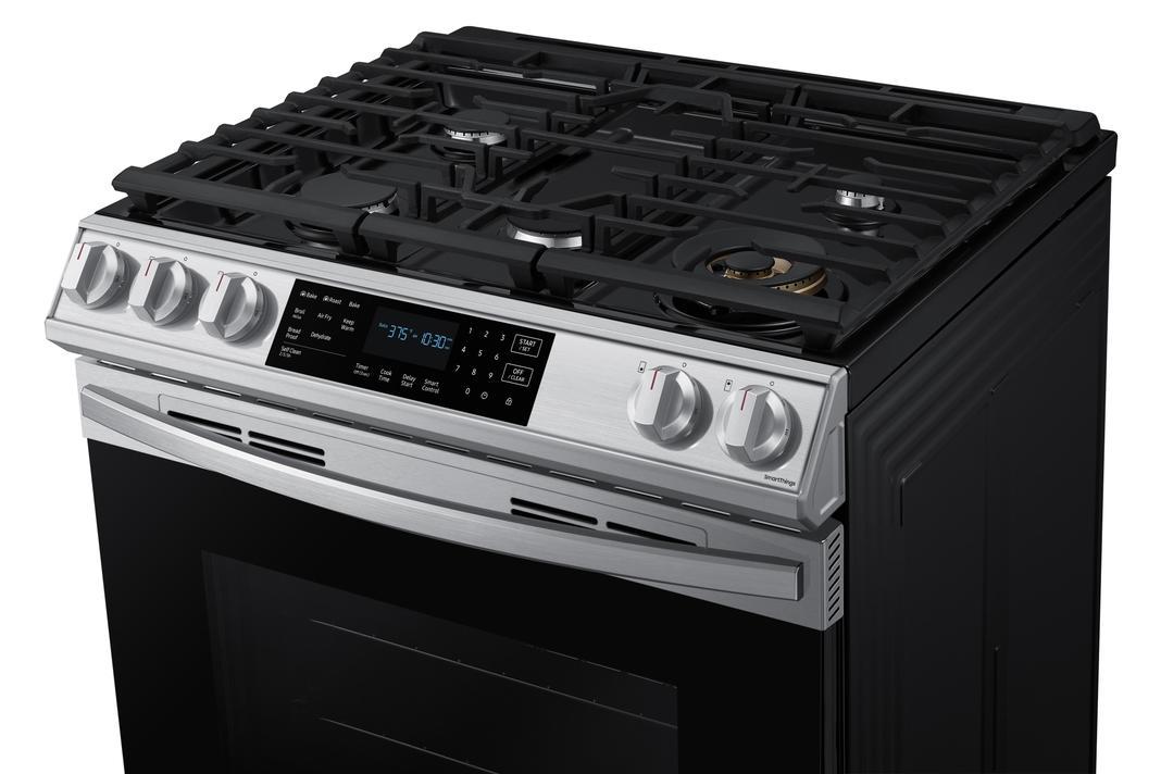 Samsung - 6 cu. ft Gas Range in Stainless - NX60T8511SS