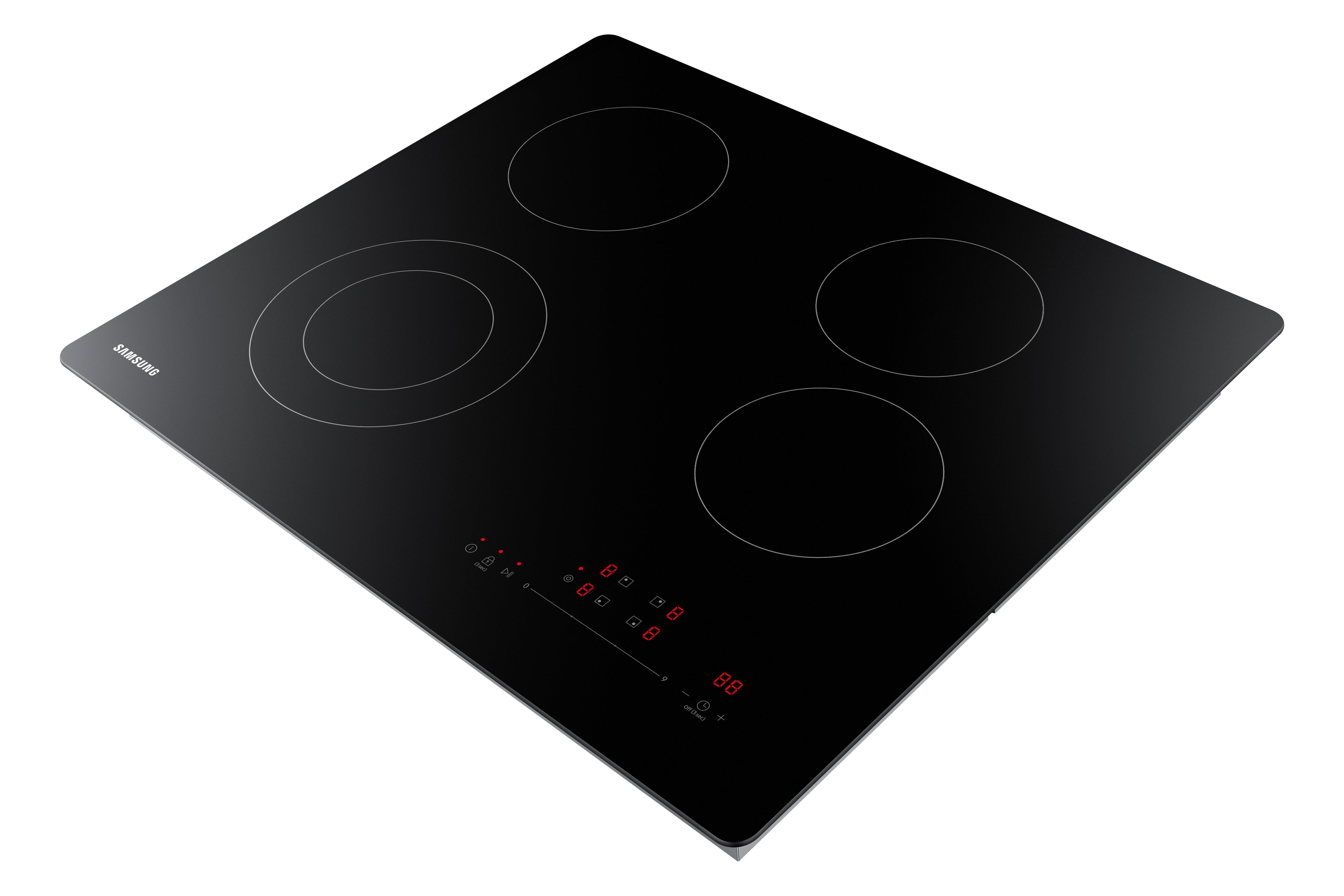Samsung - 23.6 inch wide Electric Cooktop in Black - NZ24T4360RK