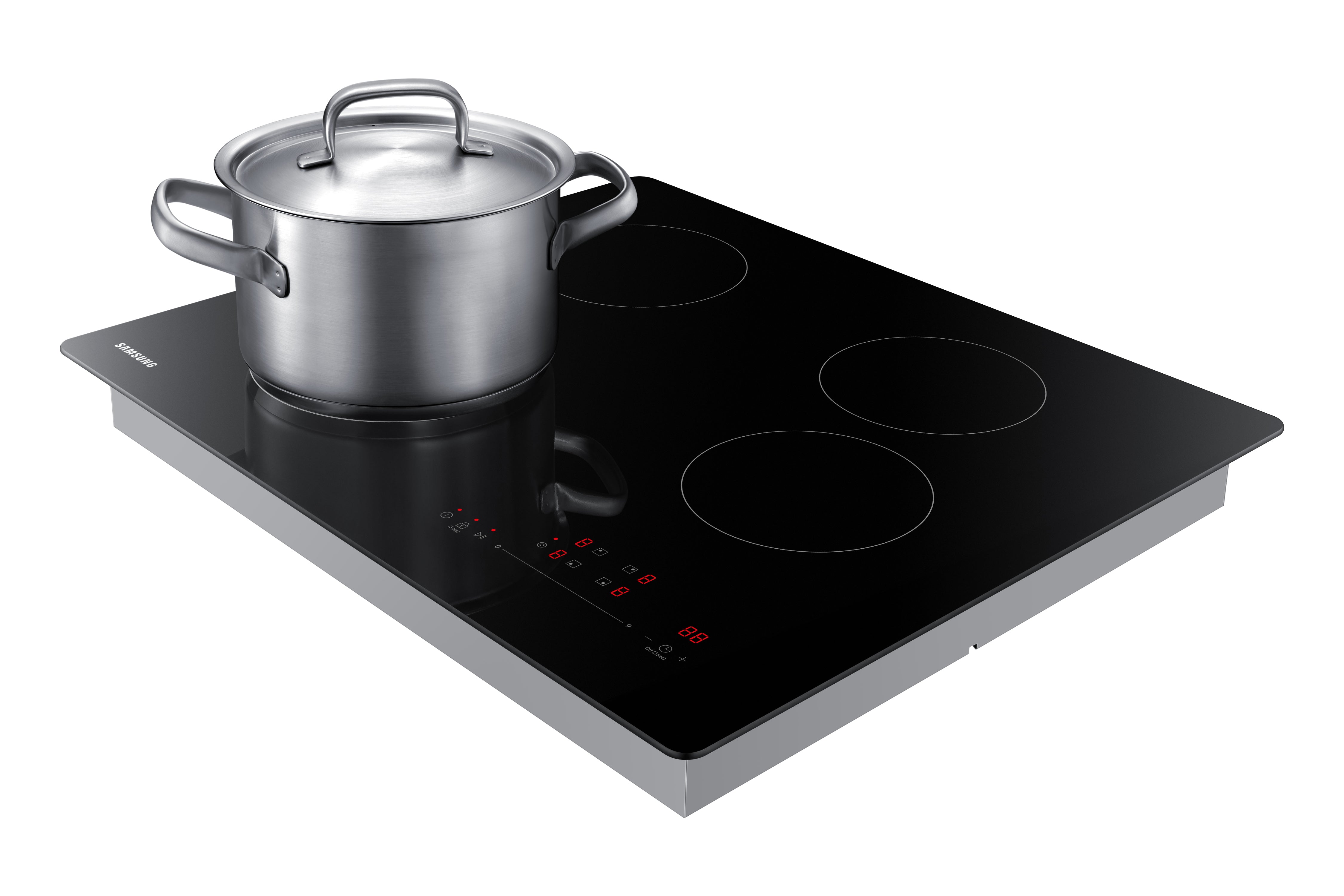 Samsung - 23.6 inch wide Electric Cooktop in Black - NZ24T4360RK