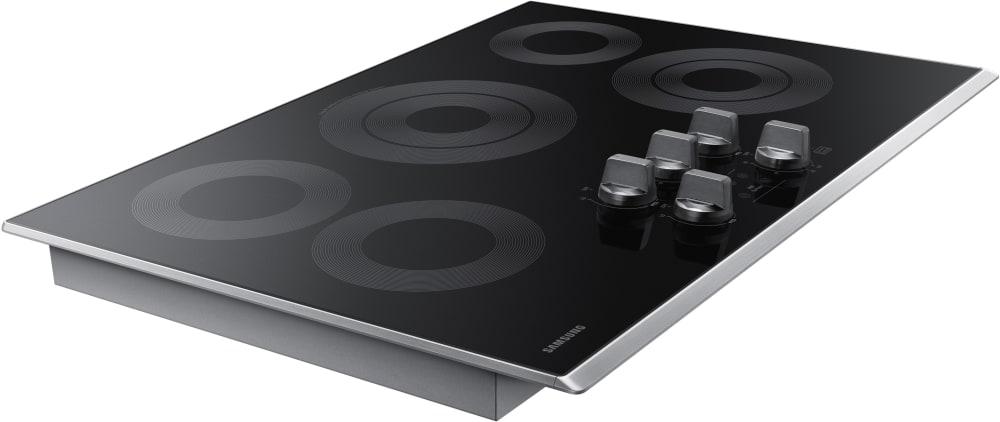 Samsung - 30 inch wide Electric Cooktop in Stainless Steel - NZ30K6330RS