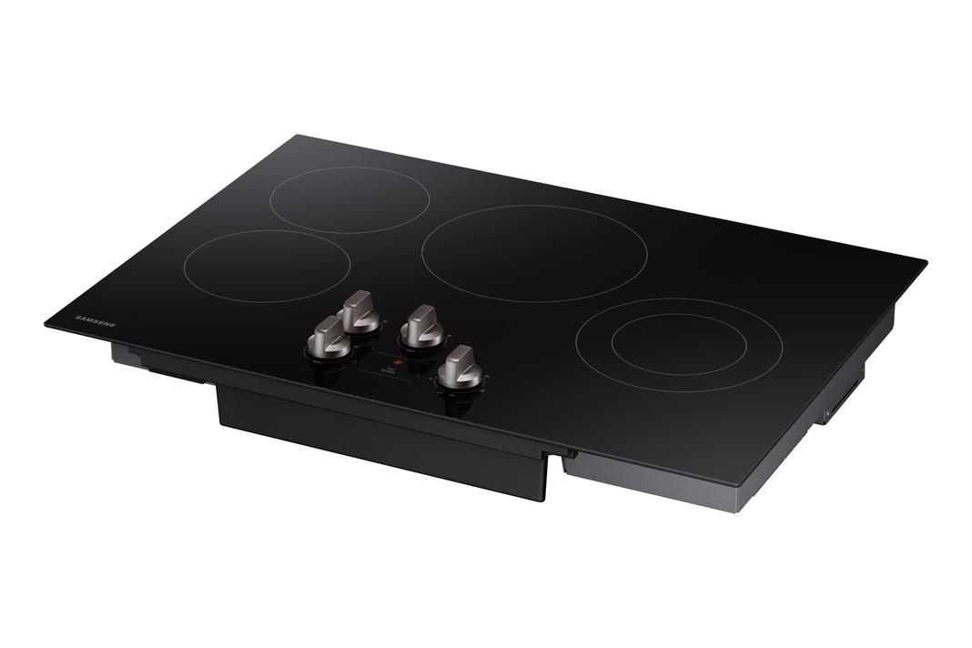 Samsung - 30 inch wide Electric Cooktop in Black - NZ30R5330RK