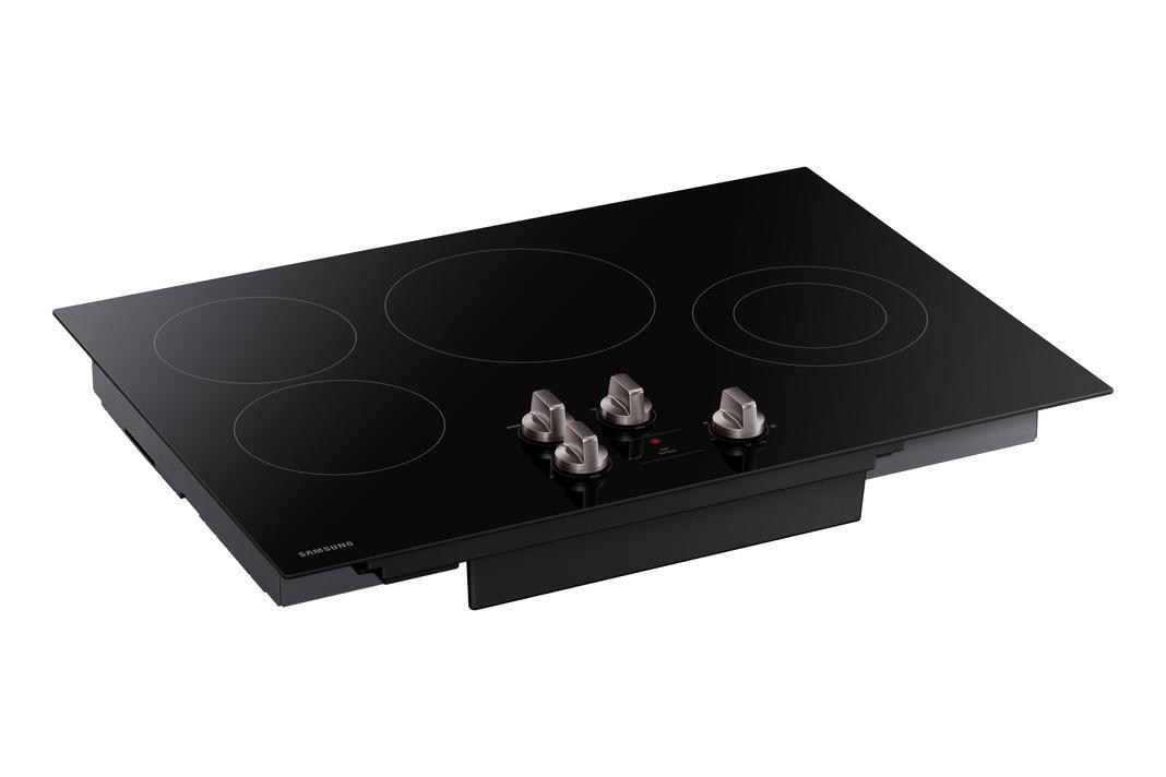 Samsung - 30 inch wide Electric Cooktop in Black - NZ30R5330RK