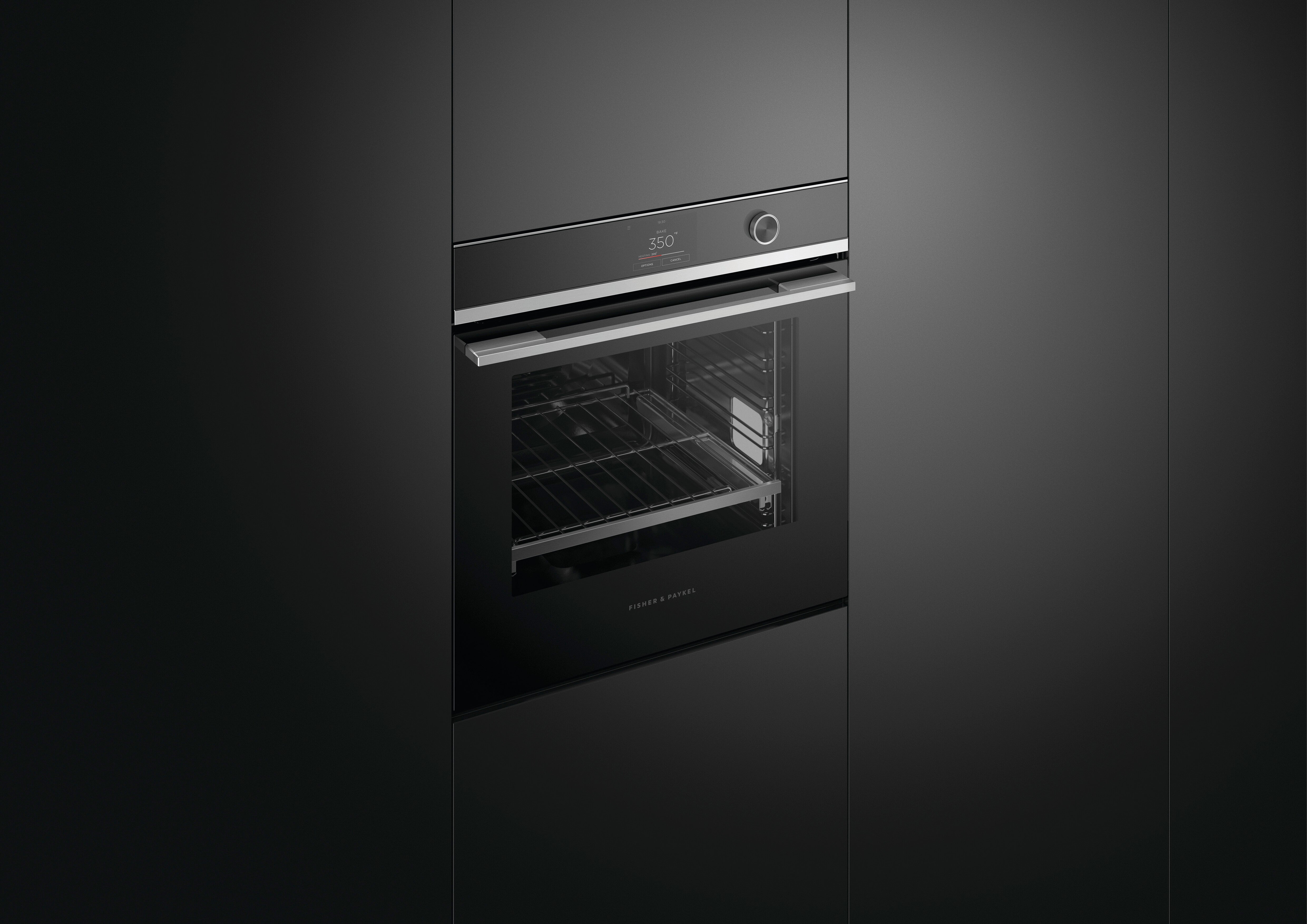 Fisher & Paykel - 3 cu. ft Single Wall Oven in Stainless - OB24SDPTDX2