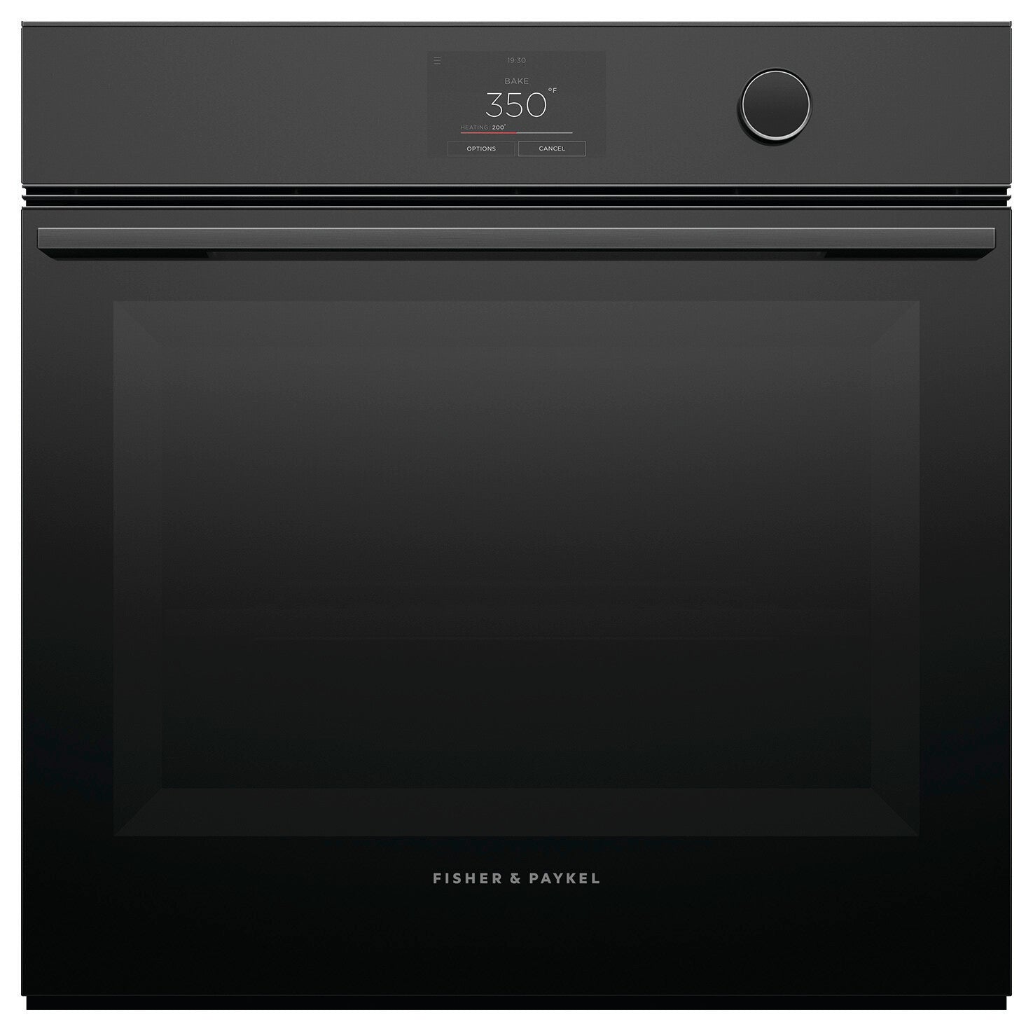 Fisher Paykel - 3 cu. ft Single Wall Oven in Black - OB24SMPTDB1