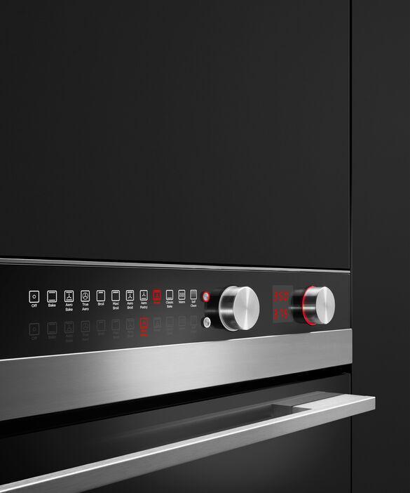 Fisher Paykel - 8.2 cu. ft Double Wall Wall Oven in Stainless - OB30DDEPX3 N