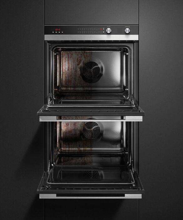 Fisher Paykel - 8.2 cu. ft Double Wall Wall Oven in Stainless - OB30DDEPX3 N