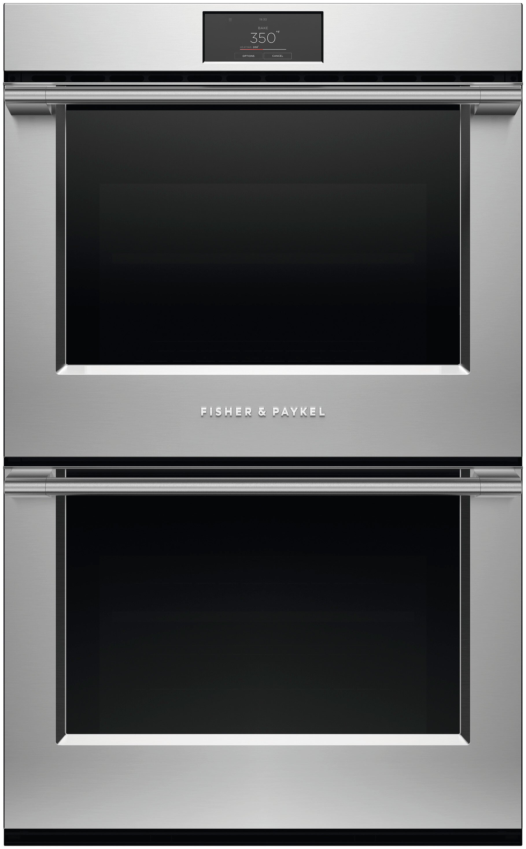 Fisher & Paykel - 8.2 cu. ft Double Wall Oven in Stainless - OB30DPPTX1