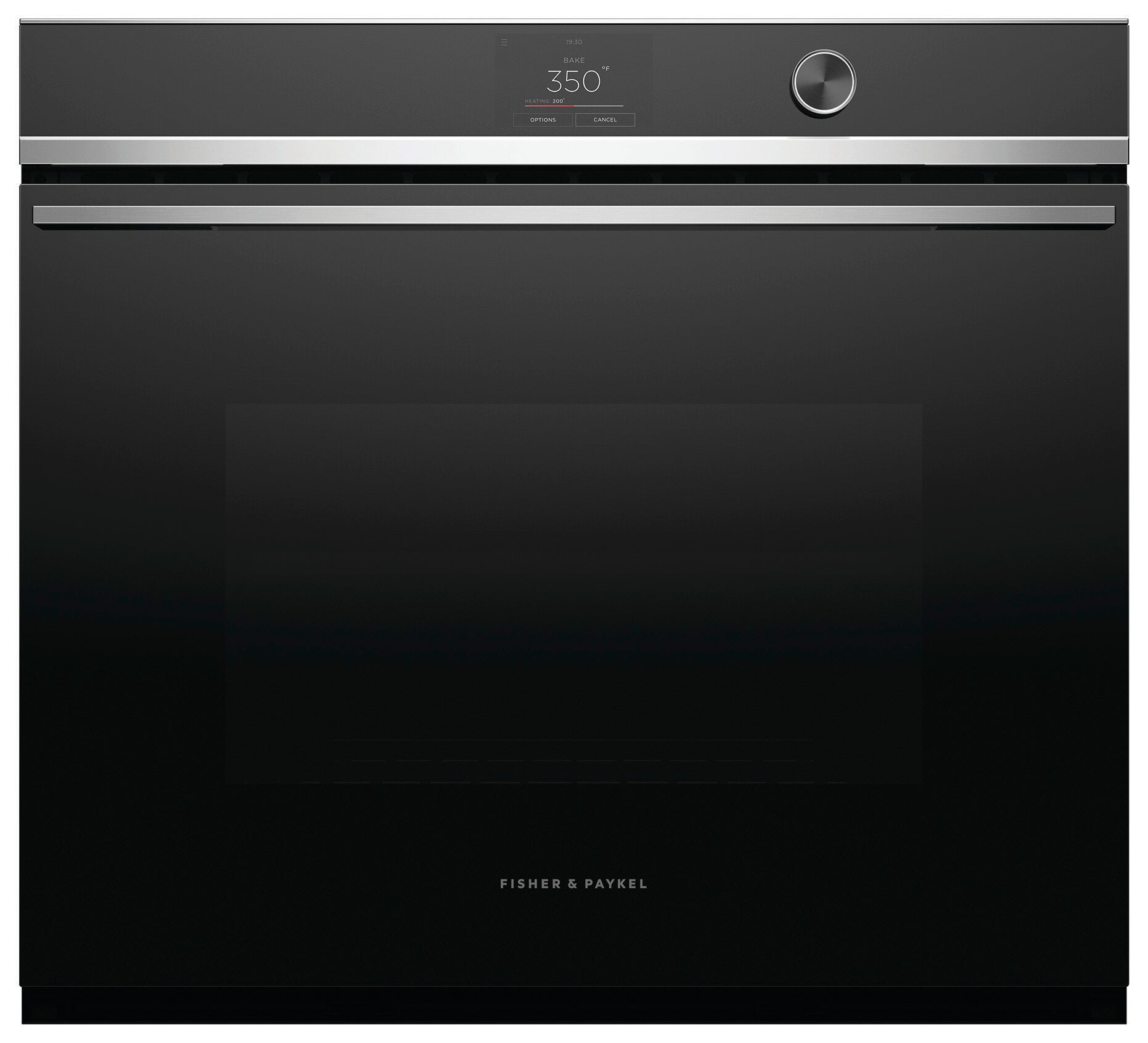 Fisher & Paykel - 4.1 cu. ft Single Wall Oven in Black - OB30SDPTDX2