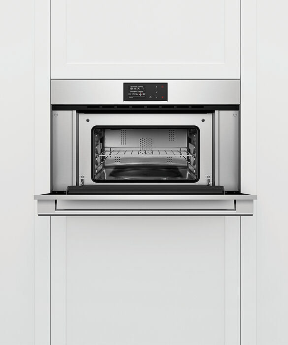 Fisher Paykel - 1.3 cu. ft Speed Wall Oven in Stainless - OM30NPX1
