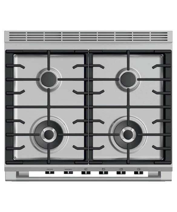 Fisher Paykel - 3.5 cu. ft Gas Range in Black - OR30SCG4B1