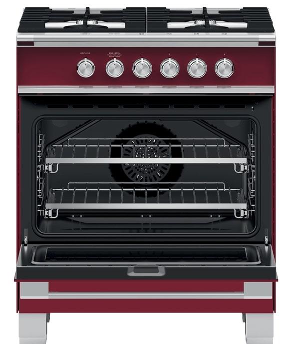 Fisher Paykel - 3.5 cu. ft Gas Range in Red - OR30SCG4R1