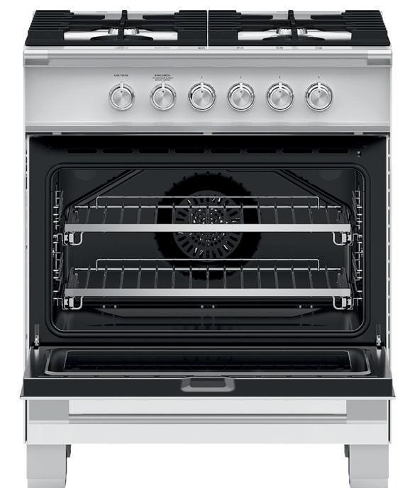 Fisher Paykel - 3.5 cu. ft Gas Range in White - OR30SCG4W1