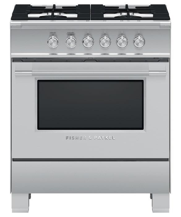 Fisher Paykel - 3.5 cu. ft Gas Range in Stainless - OR30SCG4X1