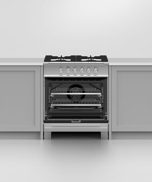Fisher Paykel - 3.5 cu. ft Gas Range in Stainless - OR30SCG4X1