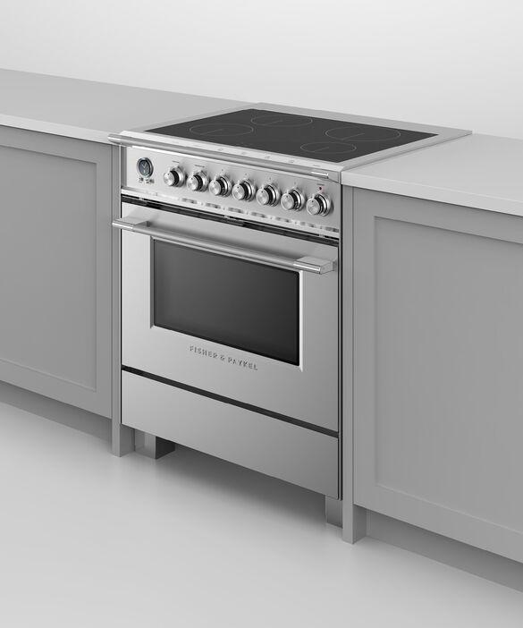 Fisher Paykel - 3.5 cu. ft Induction Range in Stainless - OR30SCI6X1