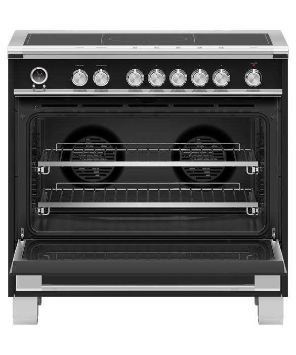 Fisher Paykel - 4.9 cu. ft Induction Range in Black - OR36SCI6B1