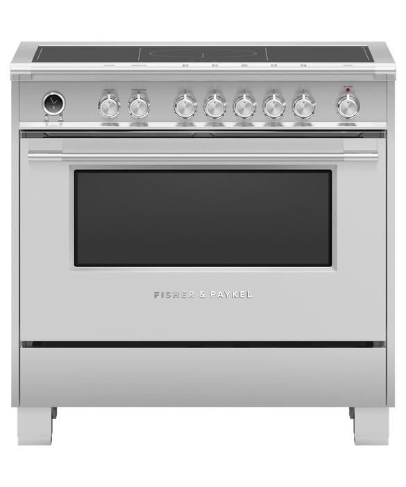 Fisher Paykel - 4.9 cu. ft Induction Range in Stainless - OR36SCI6X1