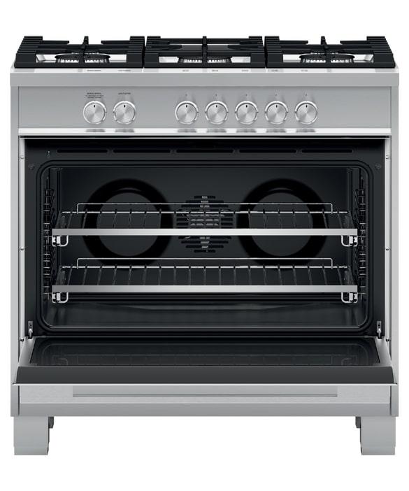 Fisher Paykel - 4.6 cu. ft Gas Range in Stainless - OR36SDG4X1
