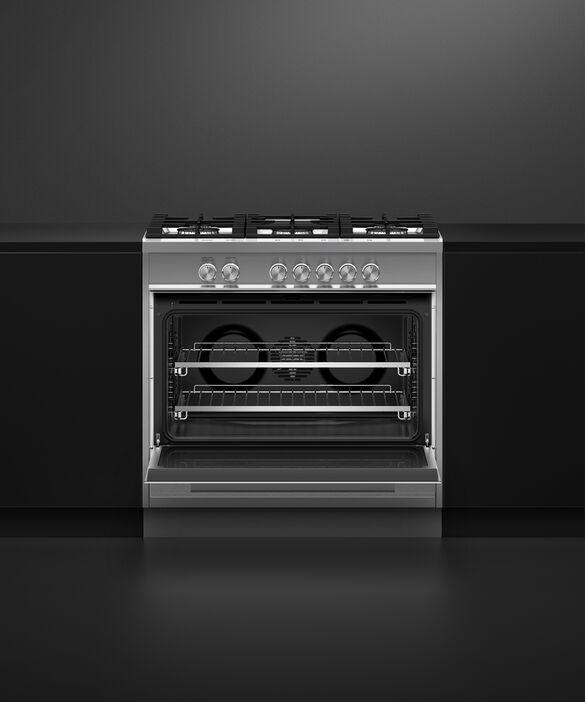 Fisher Paykel - 4.6 cu. ft Gas Range in Stainless - OR36SDG4X1