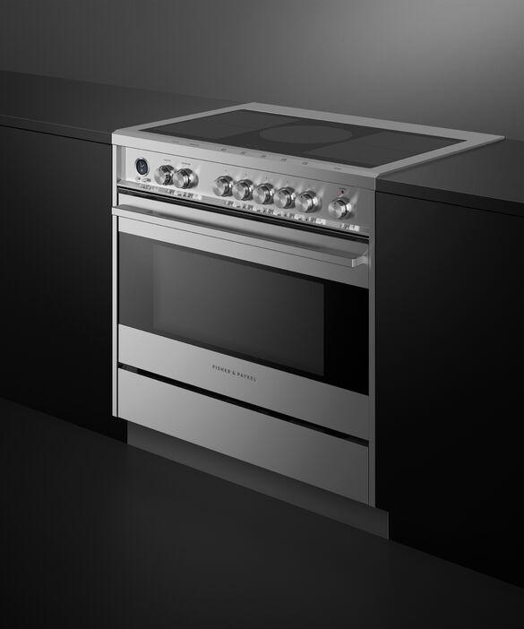 Fisher Paykel - 4.9 cu. ft Induction Range in Stainless - OR36SDI6X1